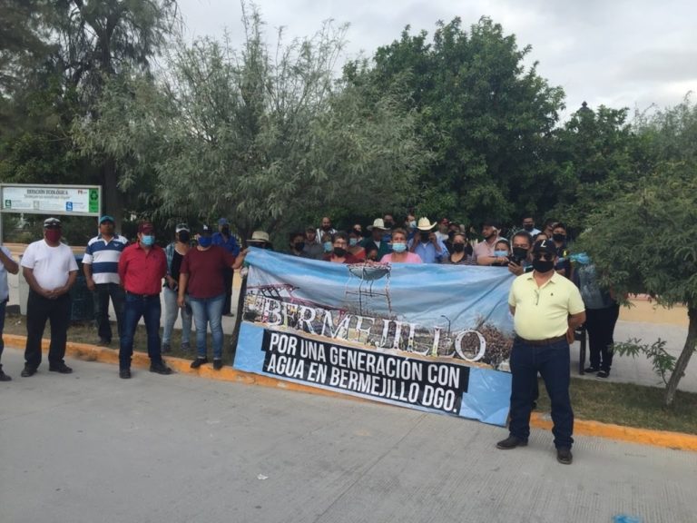 Durango, protestas agua